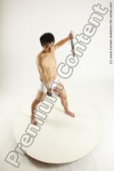 Fighting reference poses of Moses